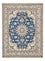 Alfombra persa - Nain - 205 x 150 cm - azul