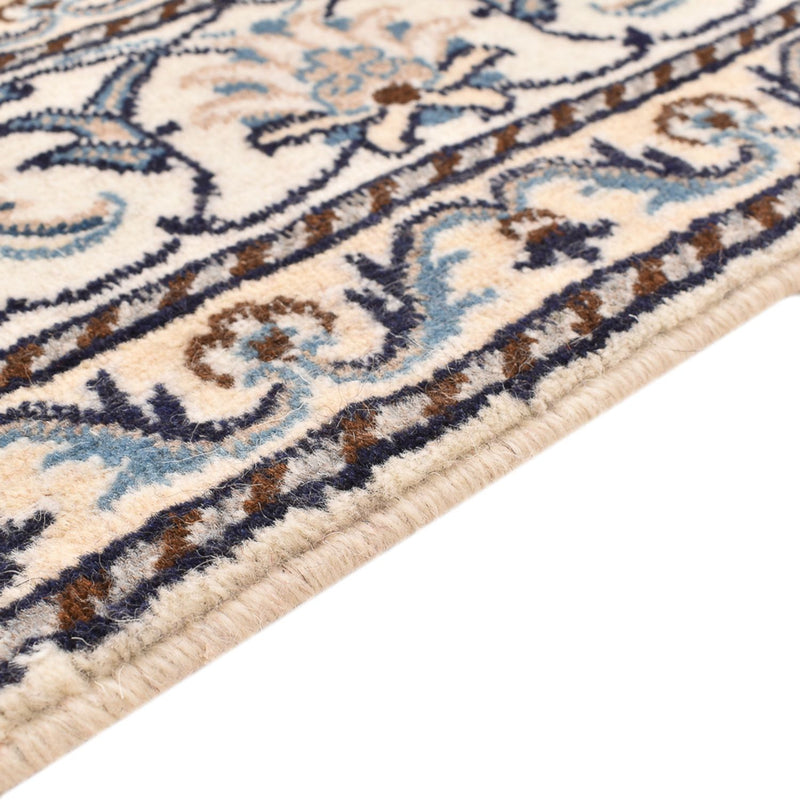 Alfombra persa - Nain - 198 x 152 cm - beige claro