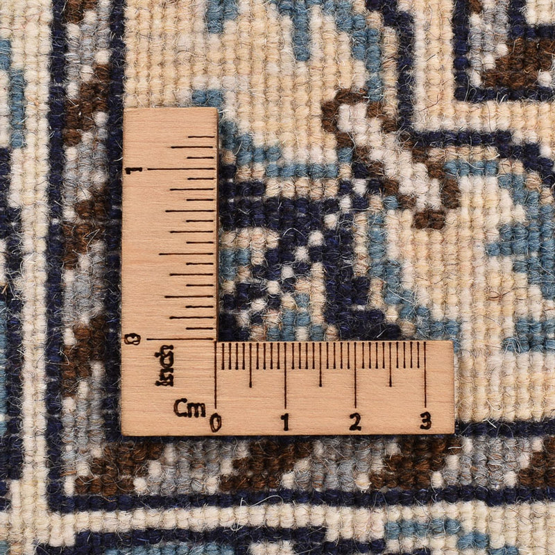 Alfombra persa - Nain - 198 x 152 cm - beige claro