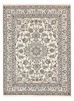 Alfombra persa - Nain - 197 x 147 cm - beige claro