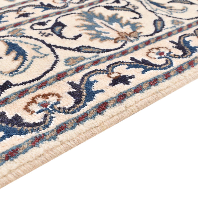 Alfombra persa - Nain - 197 x 147 cm - beige claro