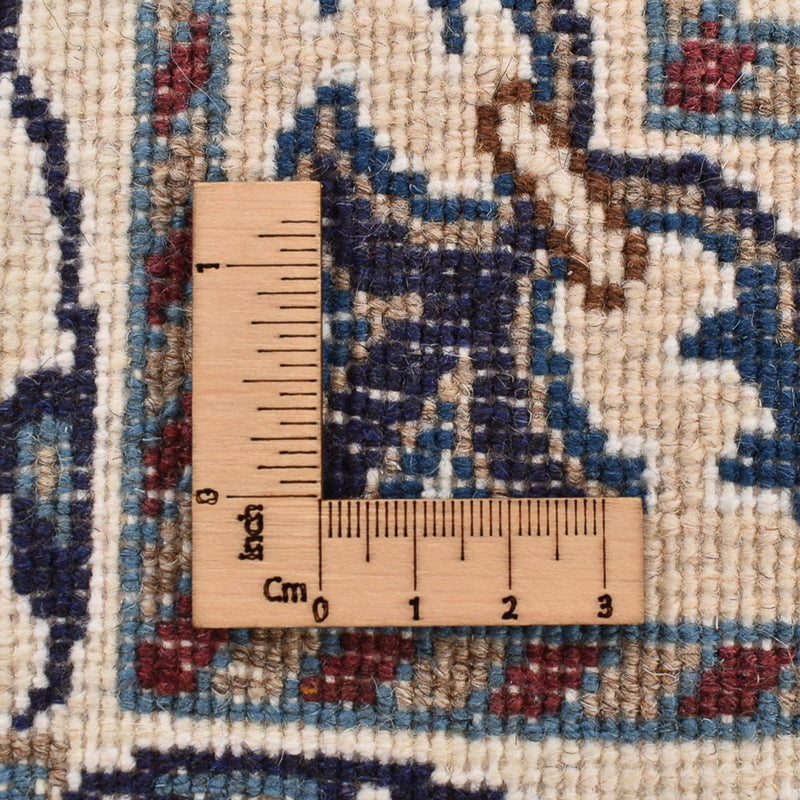 Alfombra persa - Nain - 197 x 147 cm - beige claro