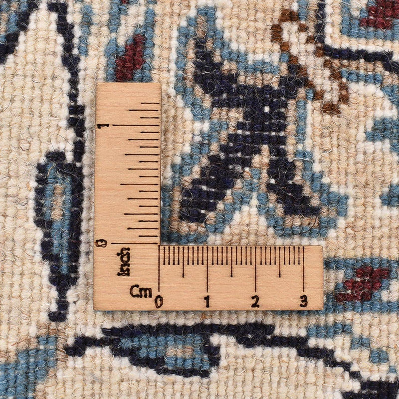 Alfombra persa - Nain - 209 x 146 cm - beige claro