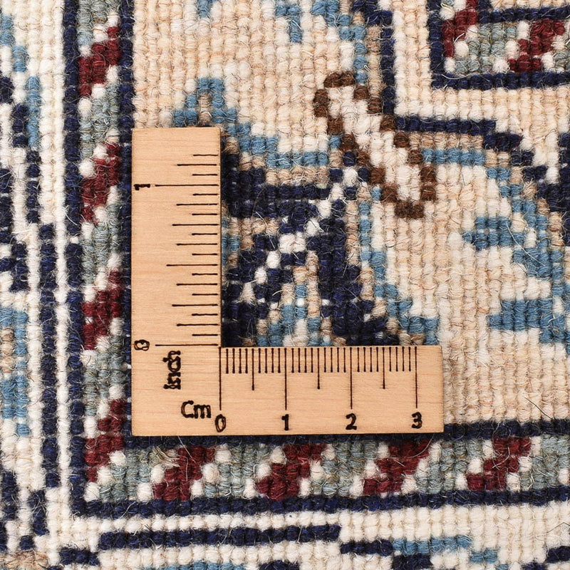 Alfombra persa - Nain - 200 x 146 cm - azul claro