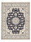 Alfombra persa - Nain - 207 x 149 cm - azul oscuro