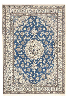Alfombra persa - Nain - 234 x 166 cm - azul