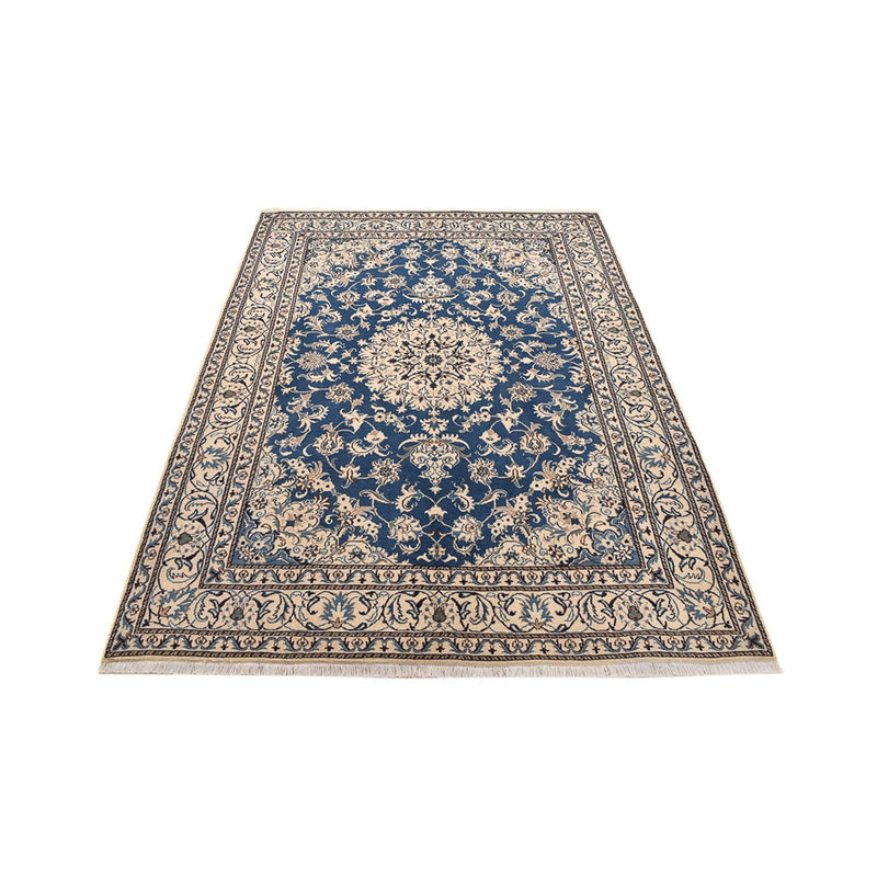 Alfombra persa - Nain - 234 x 166 cm - azul