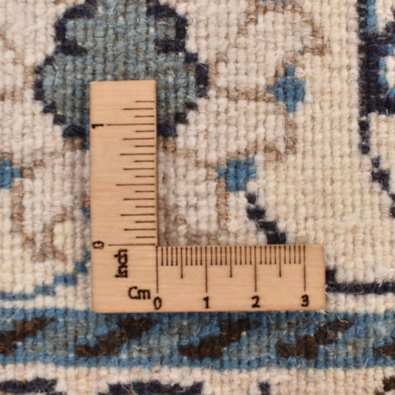 Alfombra persa - Nain - 241 x 164 cm - beige claro