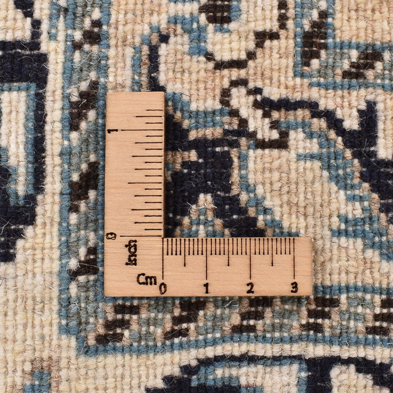 Alfombra persa - Nain - 245 x 166 cm - azul oscuro