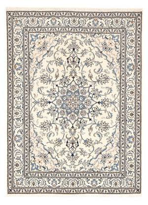 Alfombra persa - Nain - 230 x 167 cm - beige claro