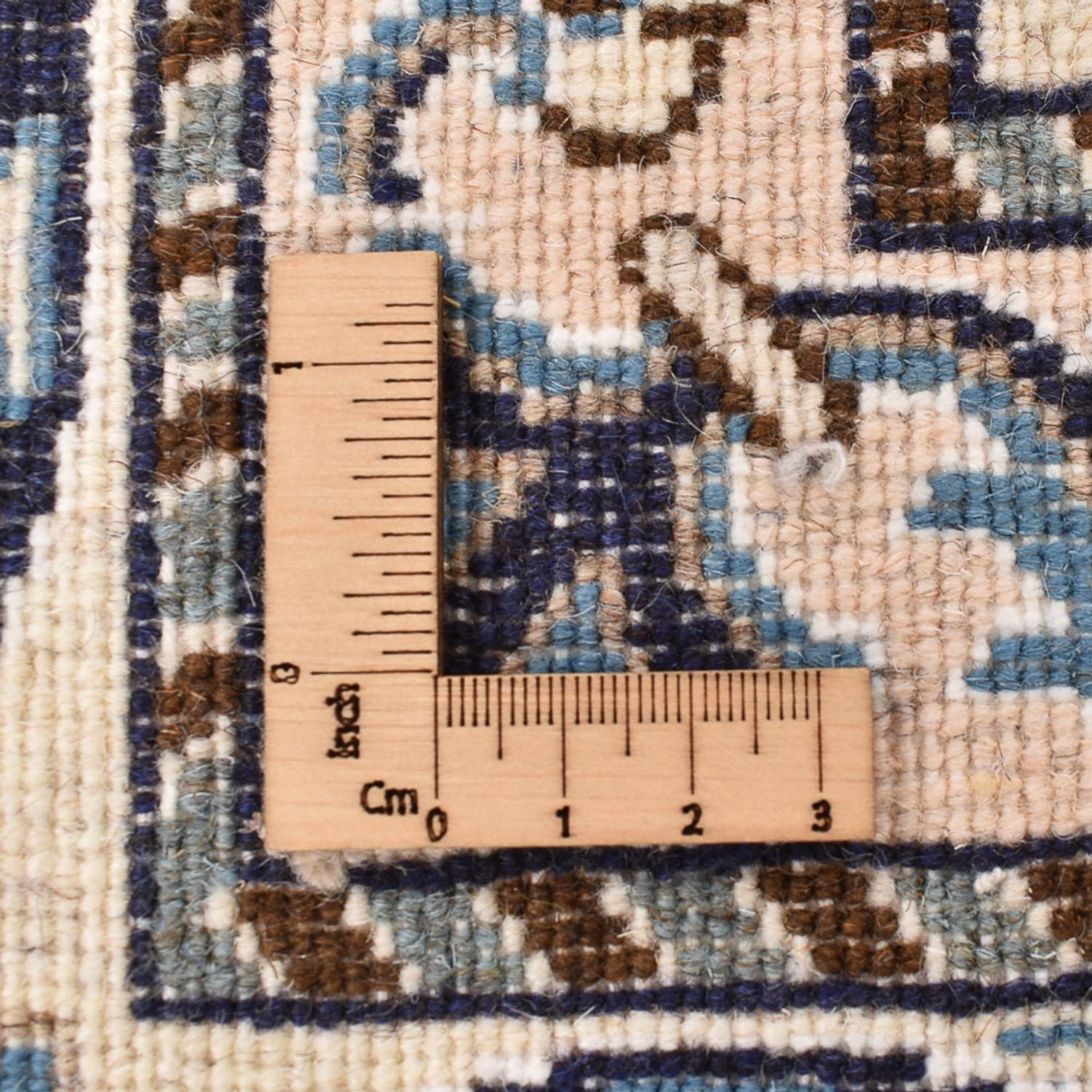 Alfombra persa - Nain - 230 x 167 cm - beige claro