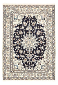 Alfombra persa - Nain - 237 x 165 cm - azul oscuro