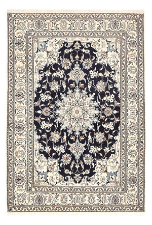 Alfombra persa - Nain - 237 x 165 cm - azul oscuro