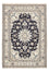 Alfombra persa - Nain - 237 x 165 cm - azul oscuro