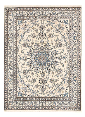 Alfombra persa - Nain - 239 x 170 cm - beige claro