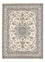 Alfombra persa - Nain - 239 x 170 cm - beige claro