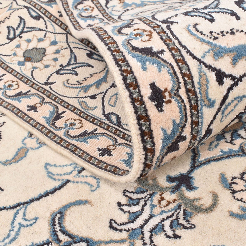 Alfombra persa - Nain - 239 x 170 cm - beige claro