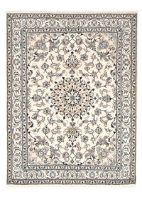 Alfombra persa - Nain - 236 x 164 cm - beige claro