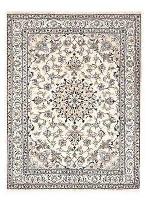 Alfombra persa - Nain - 236 x 164 cm - beige claro