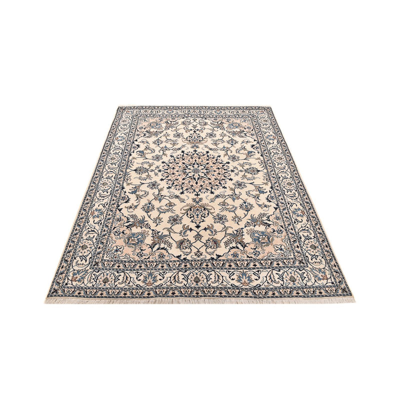 Alfombra persa - Nain - 236 x 164 cm - beige claro