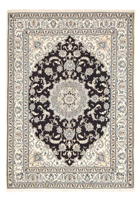 Alfombra persa - Nain - 240 x 165 cm - azul oscuro