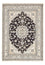 Alfombra persa - Nain - 240 x 165 cm - azul oscuro