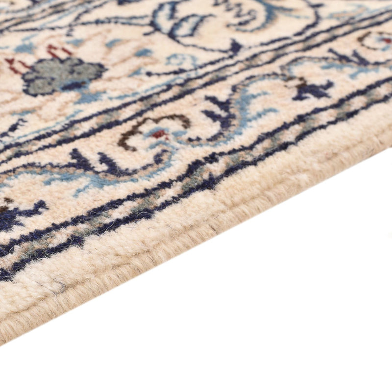 Alfombra persa - Nain - 245 x 167 cm - azul oscuro