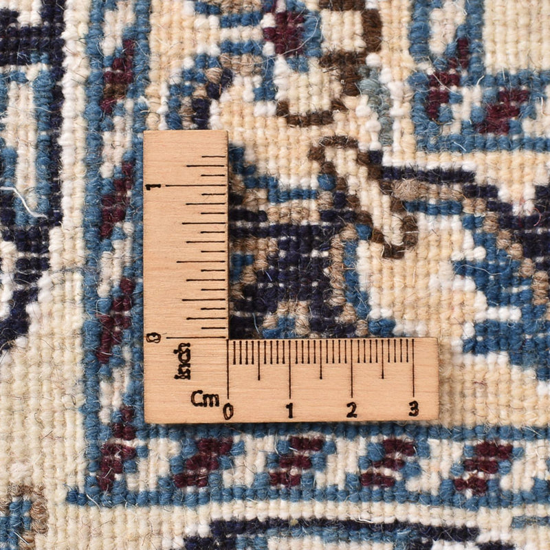 Alfombra persa - Nain - 237 x 163 cm - beige claro