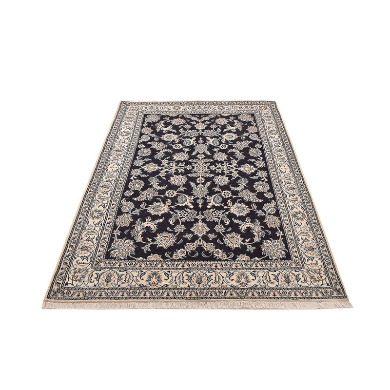 Alfombra persa - Nain - 242 x 165 cm - azul oscuro