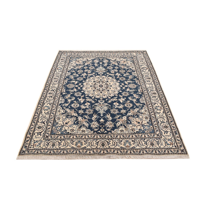 Alfombra persa - Nain - 233 x 168 cm - azul claro