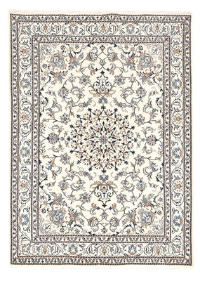 Alfombra persa - Nain - 241 x 170 cm - beige claro