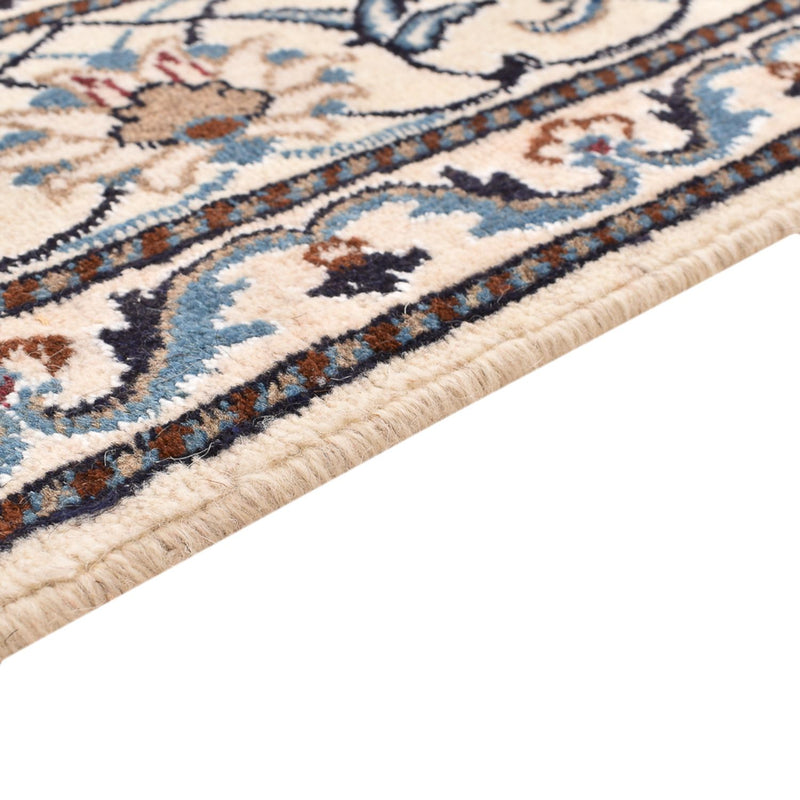 Alfombra persa - Nain - 241 x 170 cm - beige claro