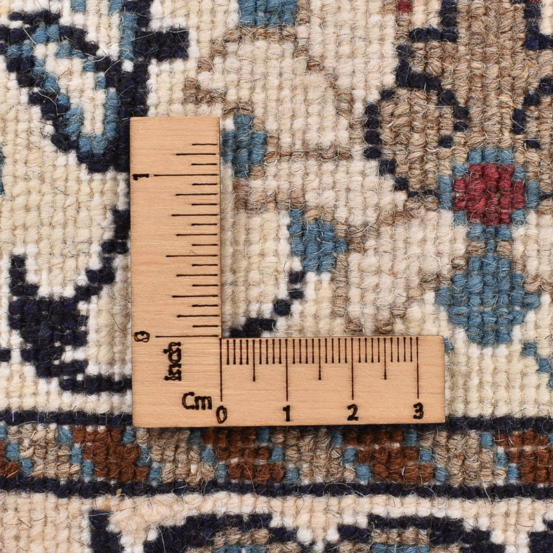Alfombra persa - Nain - 241 x 170 cm - beige claro