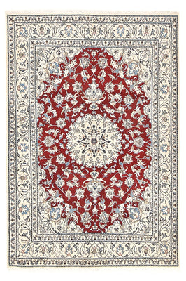 Alfombra persa - Nain - 244 x 165 cm - rojo