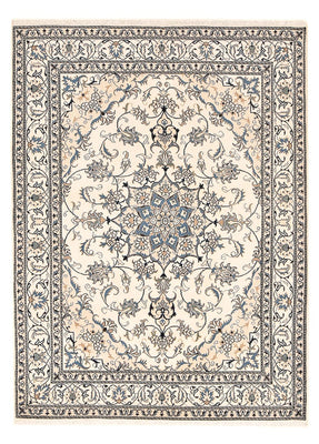 Alfombra persa - Nain - 240 x 168 cm - beige claro