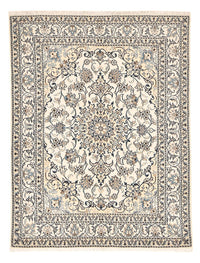 Alfombra persa - Nain - 193 x 145 cm - beige claro
