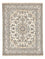 Alfombra persa - Nain - 193 x 145 cm - beige claro