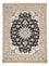 Alfombra persa - Nain - 199 x 145 cm - azul oscuro