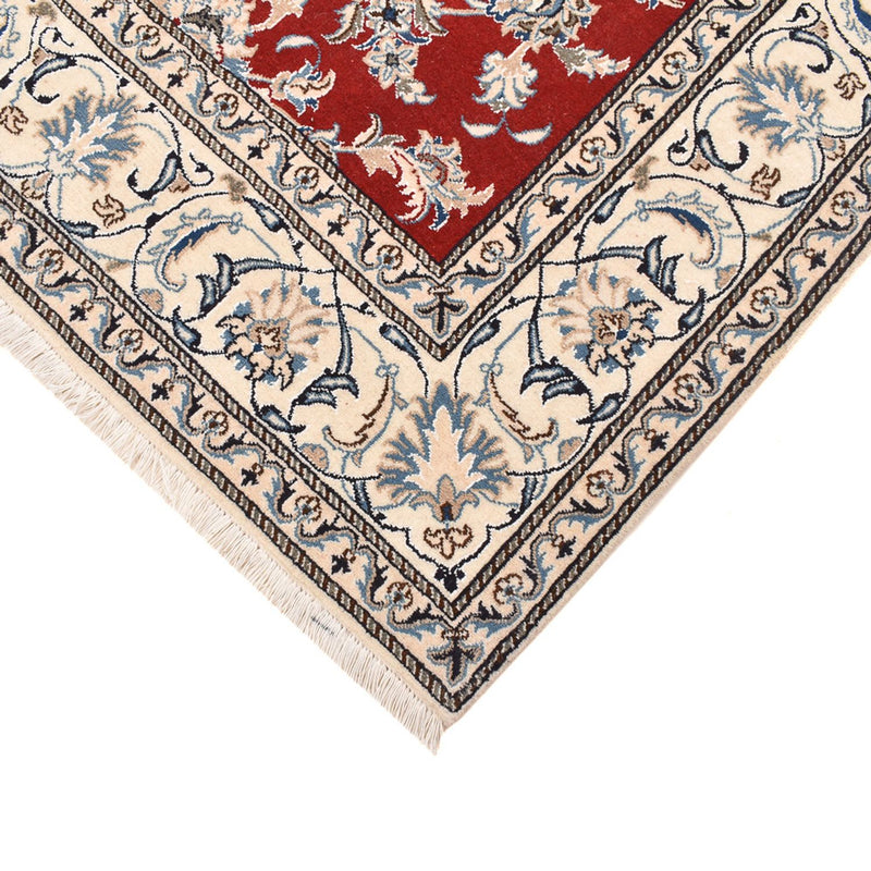 Alfombra persa - Nain cuadrado  - 203 x 193 cm - rojo