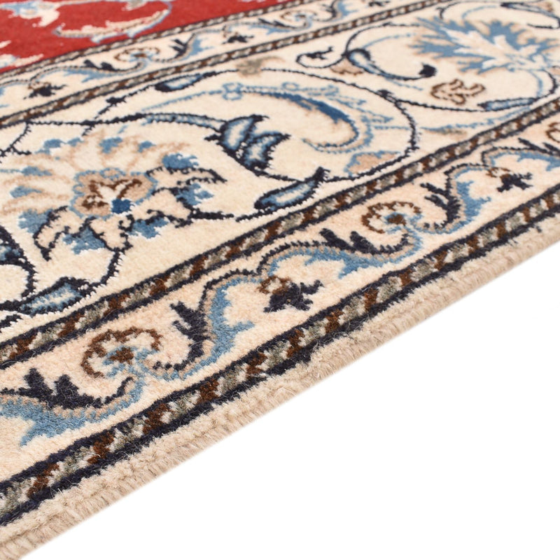 Alfombra persa - Nain cuadrado  - 203 x 193 cm - rojo