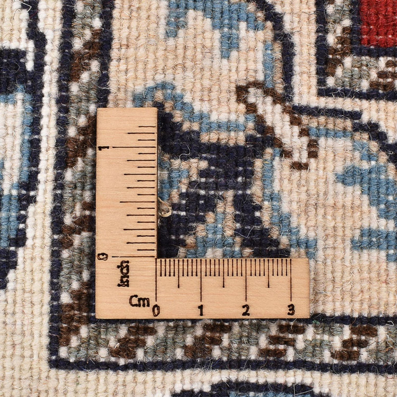 Alfombra persa - Nain cuadrado  - 203 x 193 cm - rojo