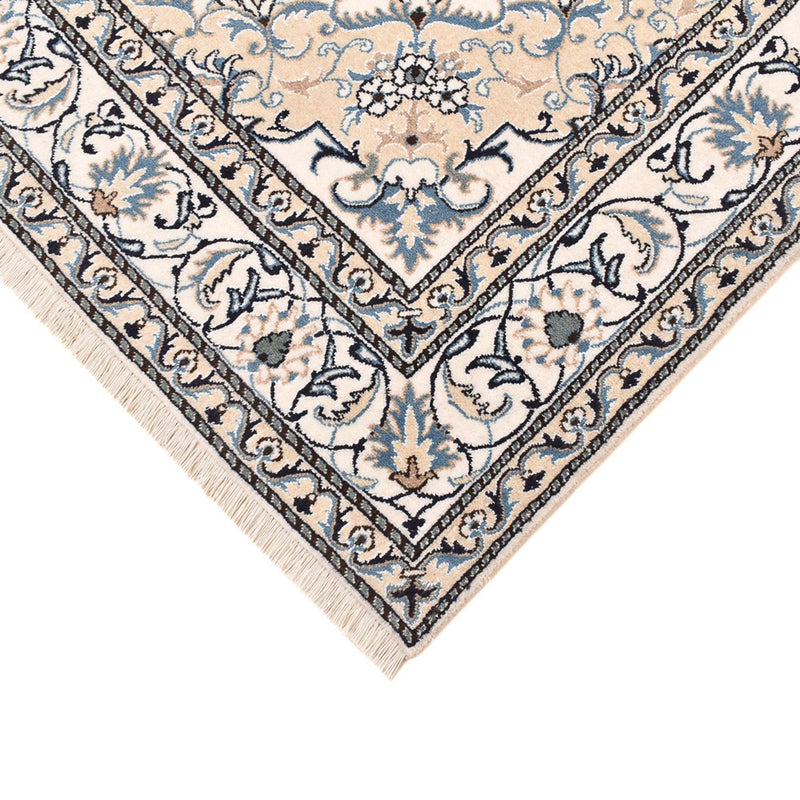 Alfombra persa - Nain - 239 x 171 cm - beige claro