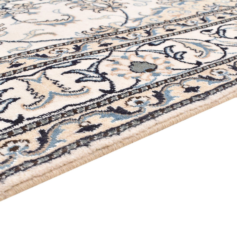 Alfombra persa - Nain - 239 x 171 cm - beige claro