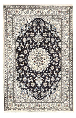 Alfombra persa - Nain - 252 x 161 cm - azul oscuro