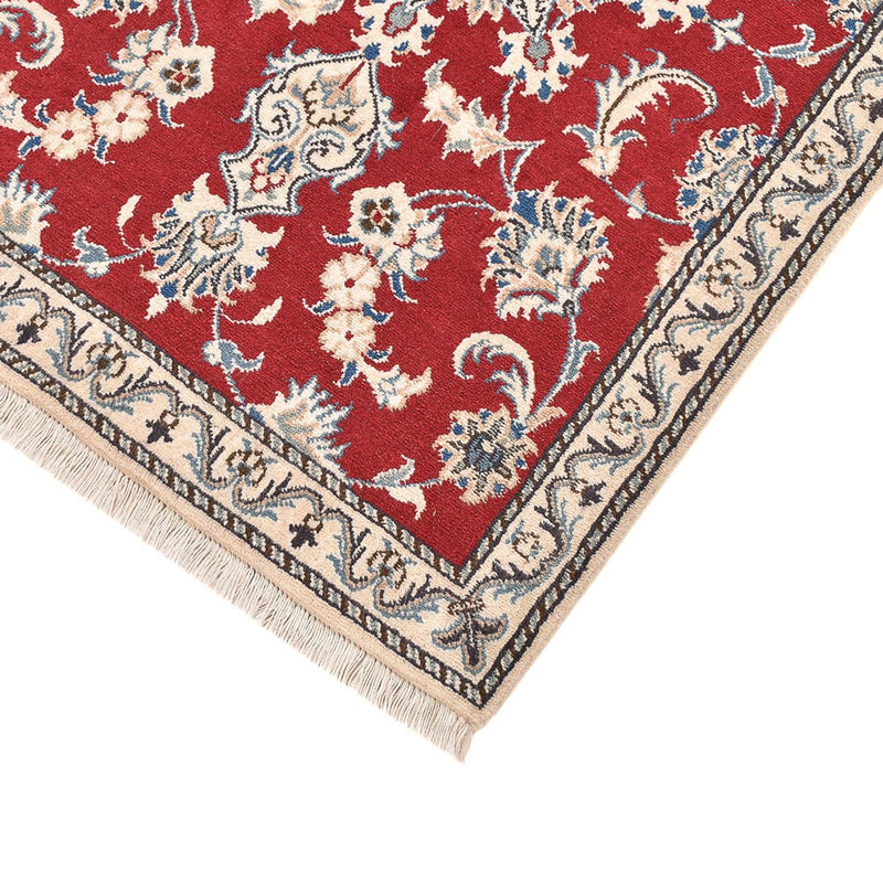 Alfombra de pasillo Alfombra persa - Nain - 208 x 79 cm - rojo
