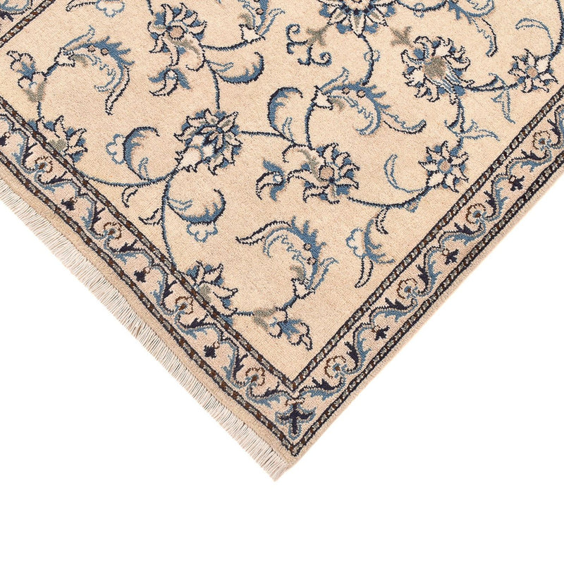 Alfombra de pasillo Alfombra persa - Nain - 307 x 78 cm - blanco