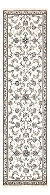 Alfombra de pasillo Alfombra persa - Nain - 289 x 77 cm - blanco
