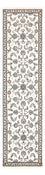 Alfombra de pasillo Alfombra persa - Nain - 289 x 77 cm - blanco