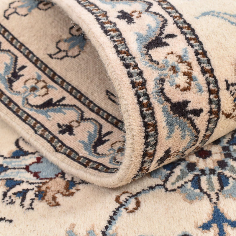 Alfombra de pasillo Alfombra persa - Nain - 286 x 80 cm - beige