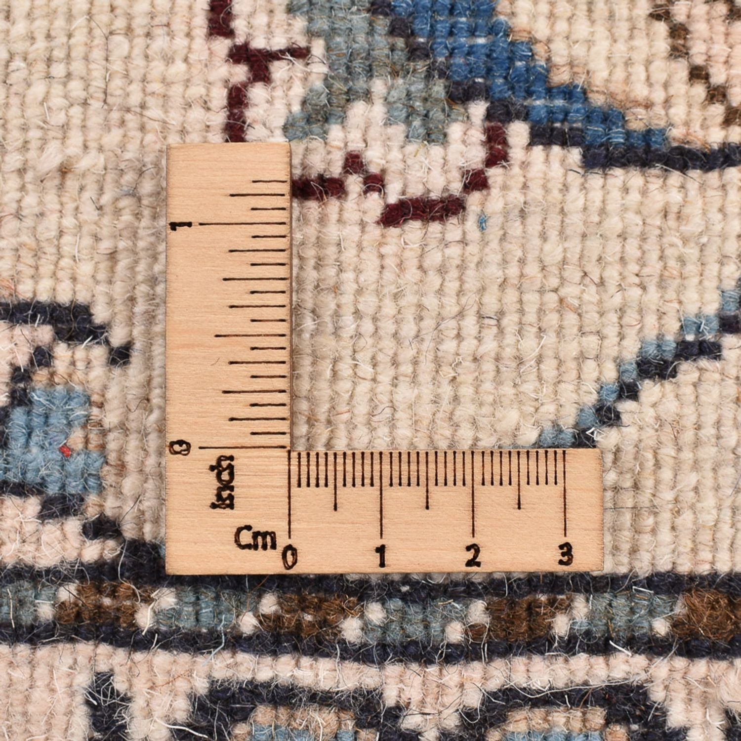 Alfombra de pasillo Alfombra persa - Nain - 286 x 80 cm - beige